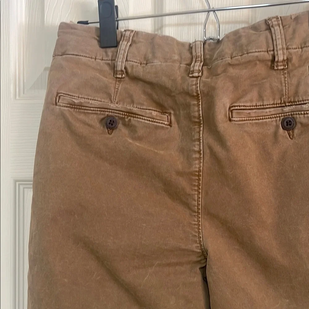 American Eagle Outfitters Tan Slim Flex Chinos Classic Straight-Leg 29 X 32 - Picture 11 of 13